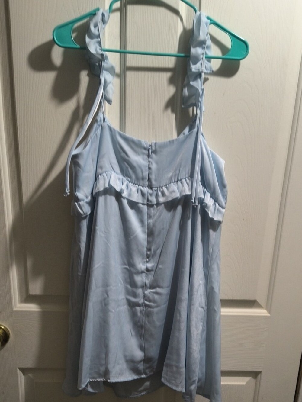 wild fable Light Blue Ruffle Strap Sundress - Picture 4 of 4